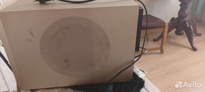 Усилитель мощности звука и колонки в комплекте