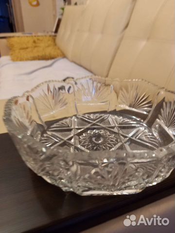 Ваза хрустальная СССР