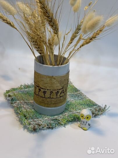 Фарфоровая кружка белая