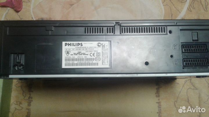 Видео рекордер филипс 410