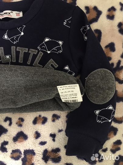 Новый свитер для мальчика 80 рост