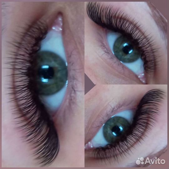 Наращивание ресниц на дому