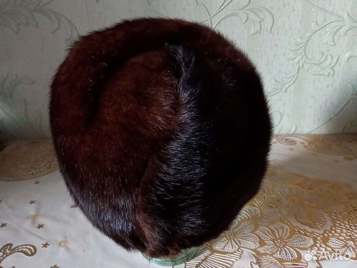 Шапка норковая женская