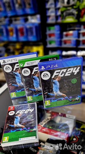 Игра на диске EASports FC 24 PS4/PS5/XBox/Nintendo