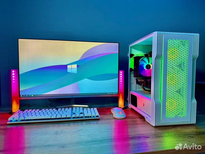 Игровой пк Intel Core i5-10400F/GTX 1660Ti/Монитор