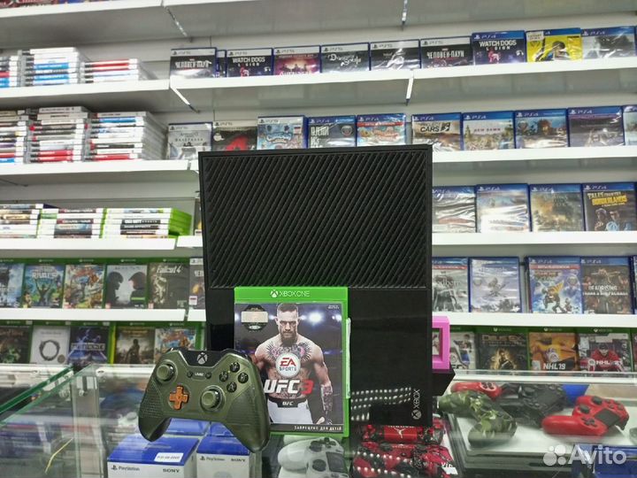 Xbox ONE + UFC 3- обмен