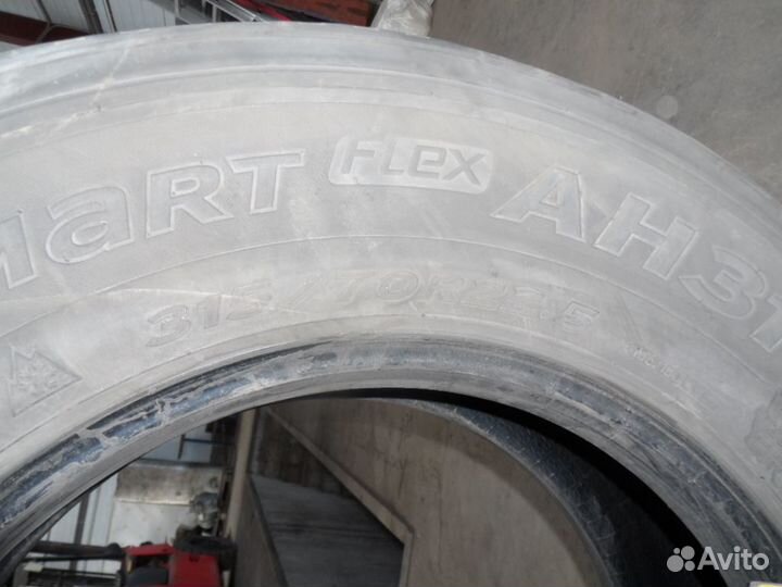 Шина грузовая рулевая hankook 315/70 R 22.5 б/у гл