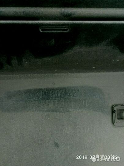 Бампер задний VW Golf V Plus 2005-2014