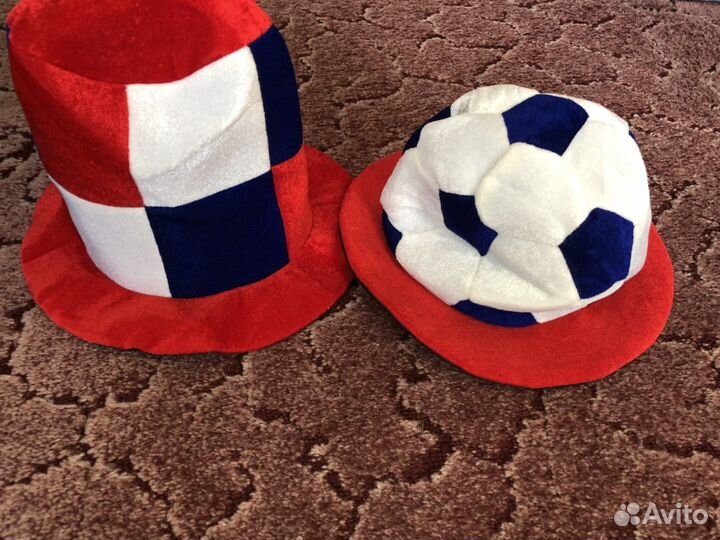 Шляпа шапка болельщика клоуна