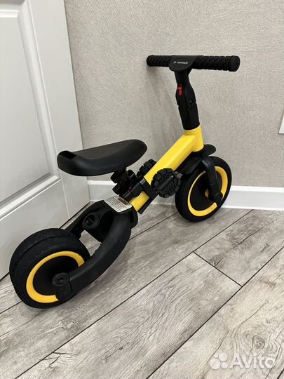 Велосипед беговел с ручкой трансформер