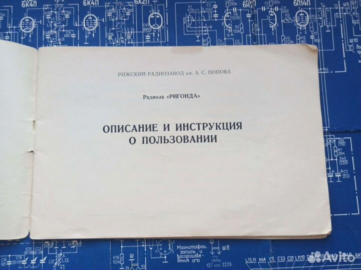 Ригонда. Паспорт и электросхема