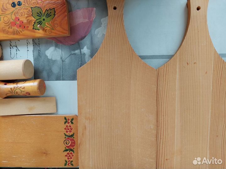 Деревянный кухонный набор