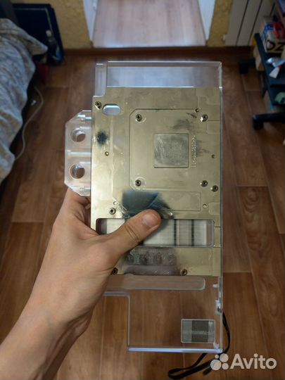 Водоблок для asus strix gtx10xx