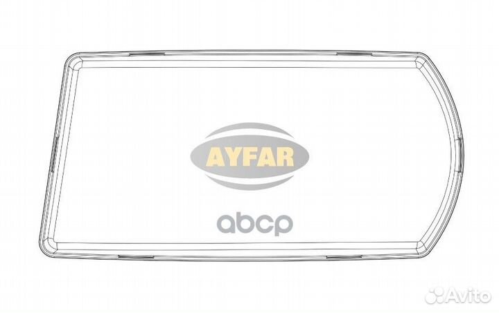 Стекло фары Scania L C11801 Ayfar