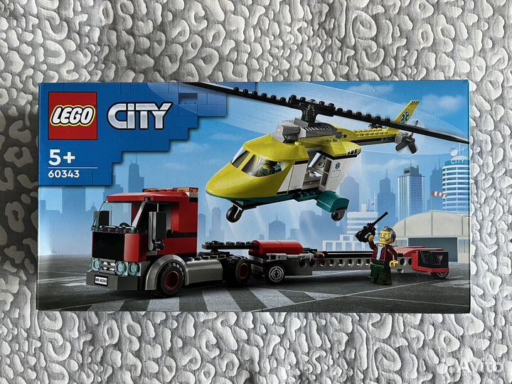 Lego 60343 Грузовик для спасательного вертолета