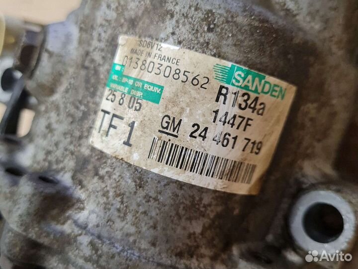 Компрессор кондиционера Opel Corsa C Опель Корса Ц