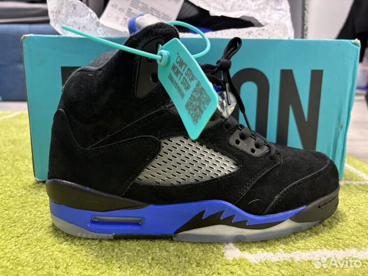 Nike air jordan 5 retro racer blue