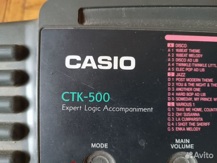 Синтезатор Casio CTK-500