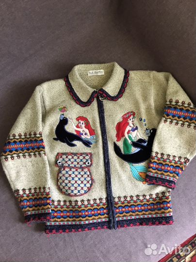 Кофта шерстяная на девочку