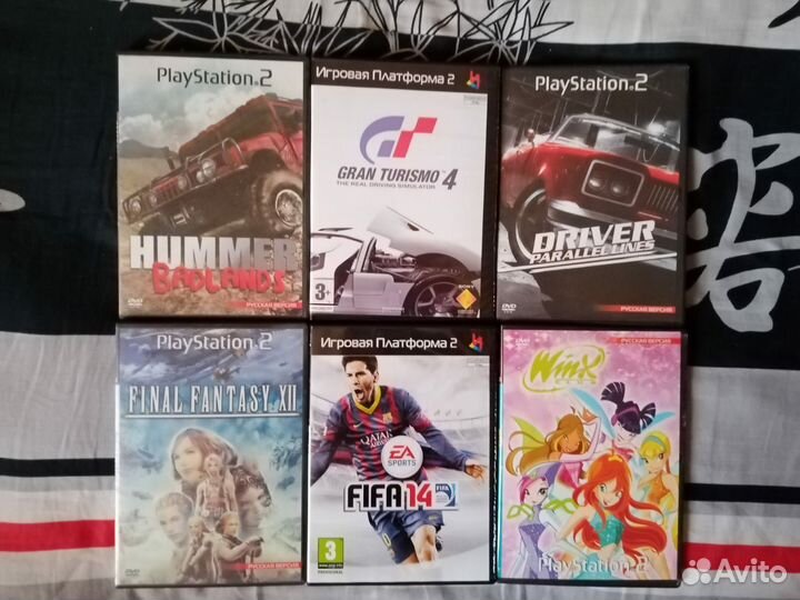 Игры PS2(только для чипованных консолей)