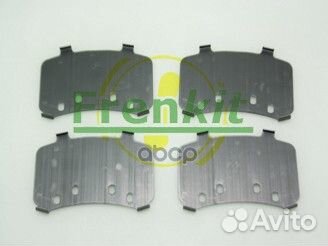 Пластины противоскрипные тормозных колодок (4шт.)