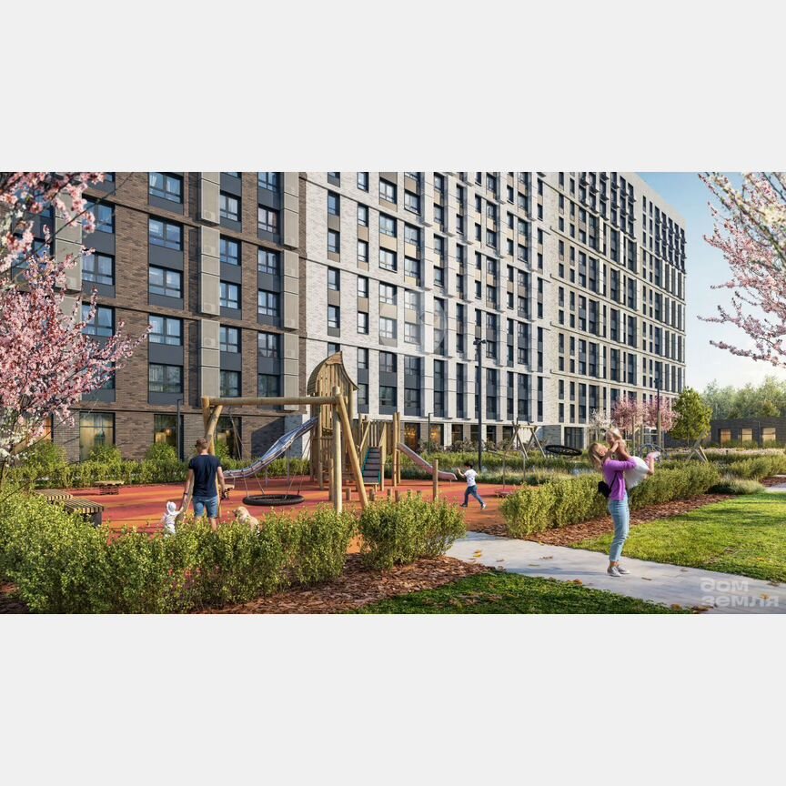 2-к. квартира, 57,7 м², 10/12 эт.
