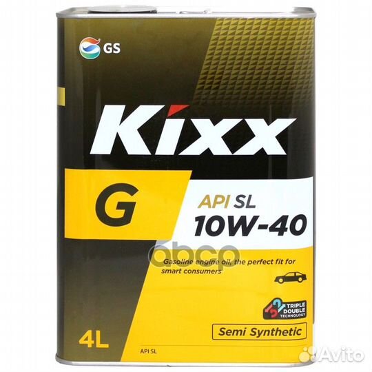 Масло моторное kixx G 10W-40 SL/CF полусинтетич