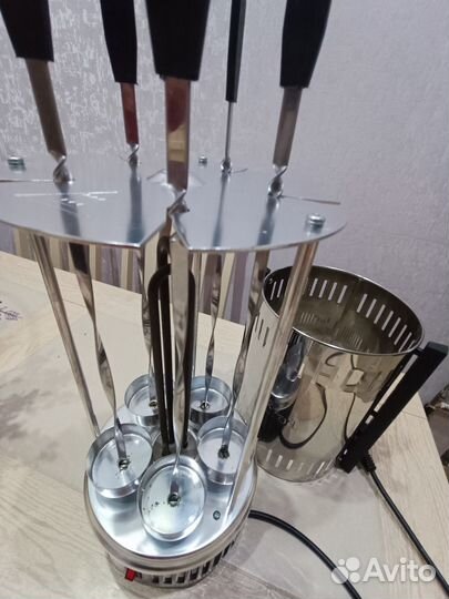 Электрическая шашлычница Kitfort