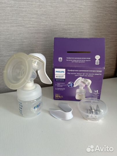 Молокоотсос avent ручной