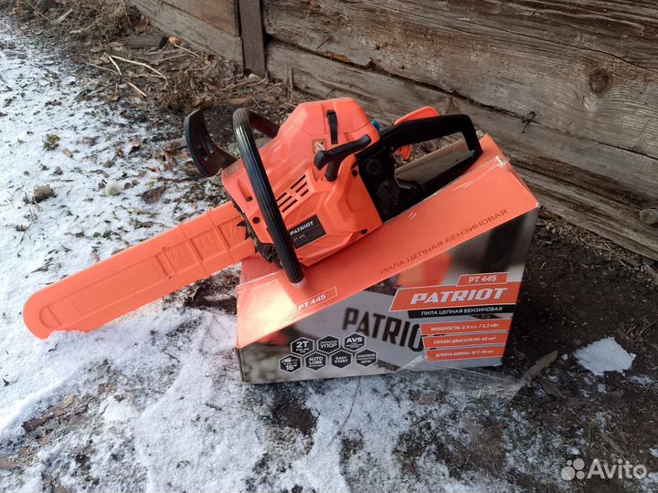 Бензопила patriot pt 445