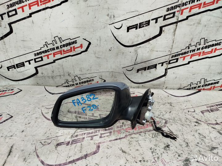 Зеркало BMW 1-series F20 5 контактов С ПОВТОРИТЕЛЕМ левое 51167242747 серый, B40 FA382