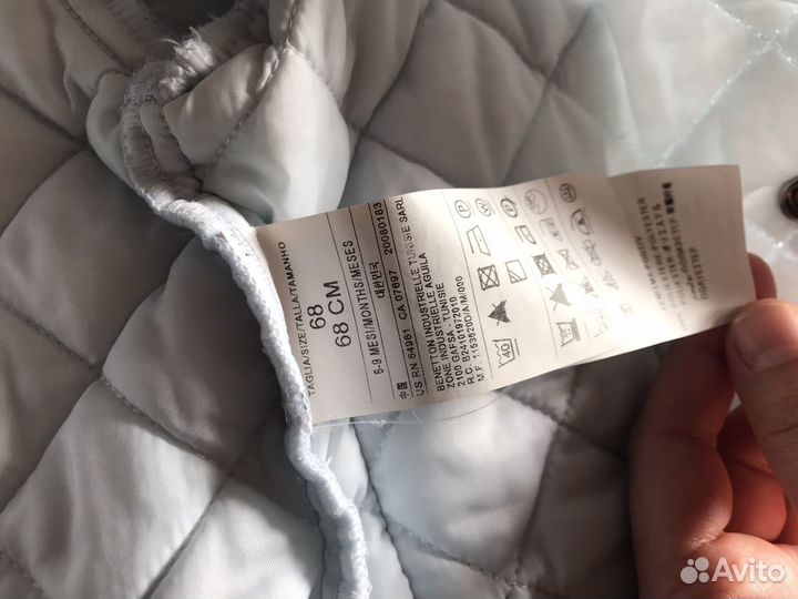Детская куртка Benetton 68