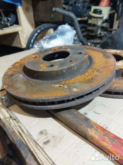 Тормозные диски на mitsubishi lancer 9 передние