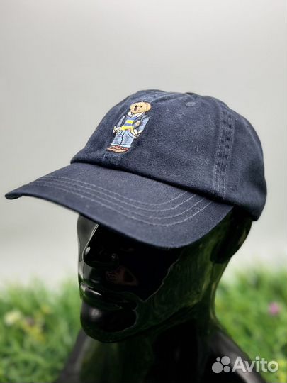 Кепка бейсболка Polo Ralph Lauren премиум мишка