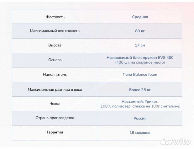 Матрас ортопедический 160х200