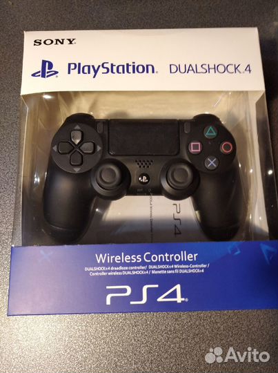 Новый Джойстик Геймпад Dualshock 4 PS4v2 Черный