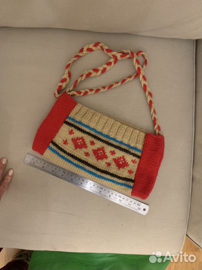 Cумка вязанная детская