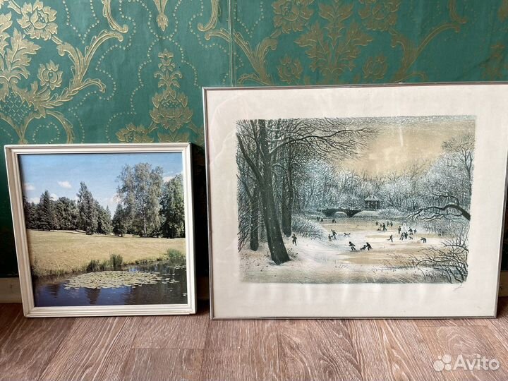 Панно картины эстампы СССР