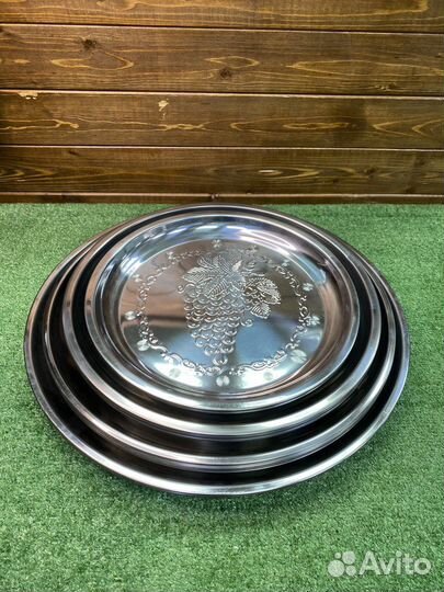 Поднос металлический