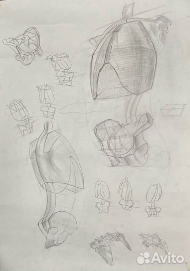 Академический рисунок скелет, ноги и руки