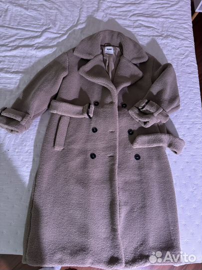 Шубка тедди ecru