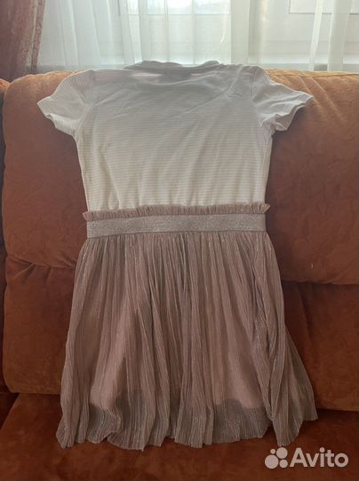 Детское нарядное платье 122 рост 1раз б у