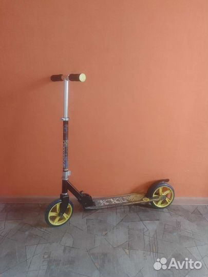 Самокат с большими колесами