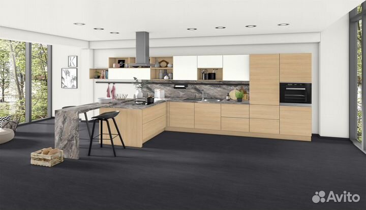 Столешница Мрамор Чиполлино серый F093 ST15 4100*6