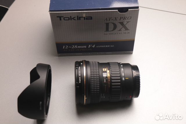 Объектив tokina AT-X12-28 F4 PRO DX
