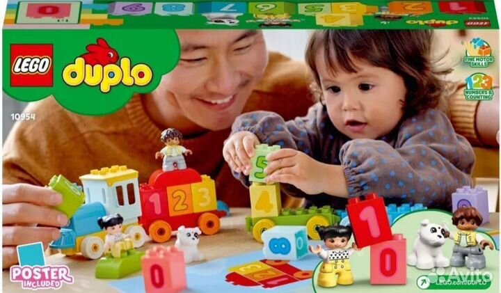 Lego duplo поезд