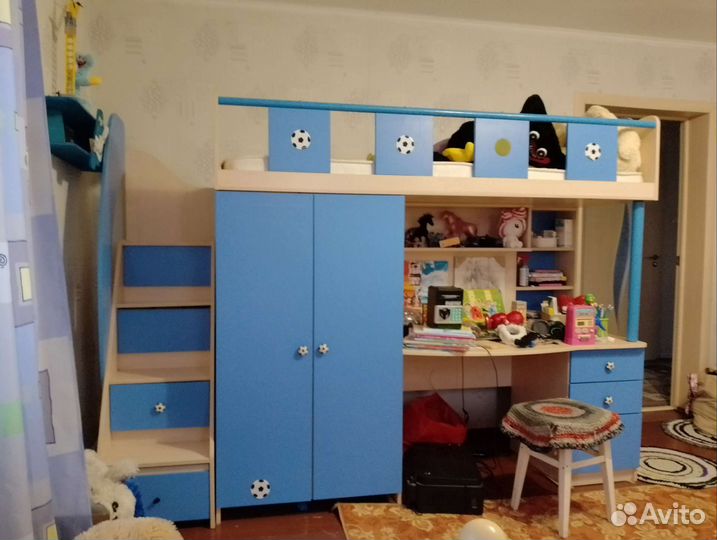 Кровать чердак для мальчика