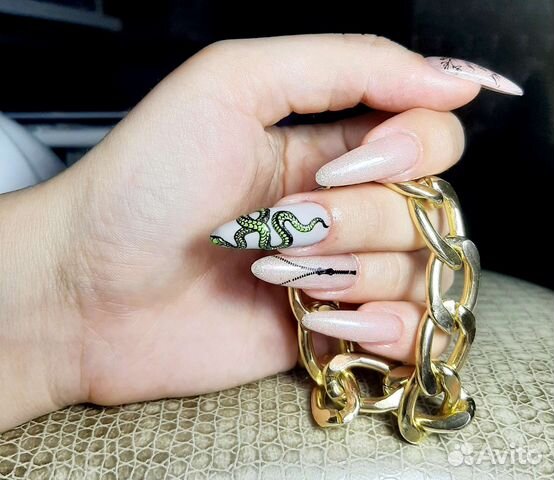 Маникюр, наращивание на дому, район низ Ленина