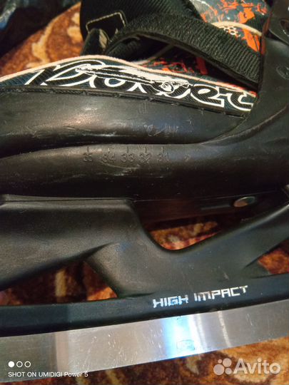 Детские коньки раздвижные р.31-35