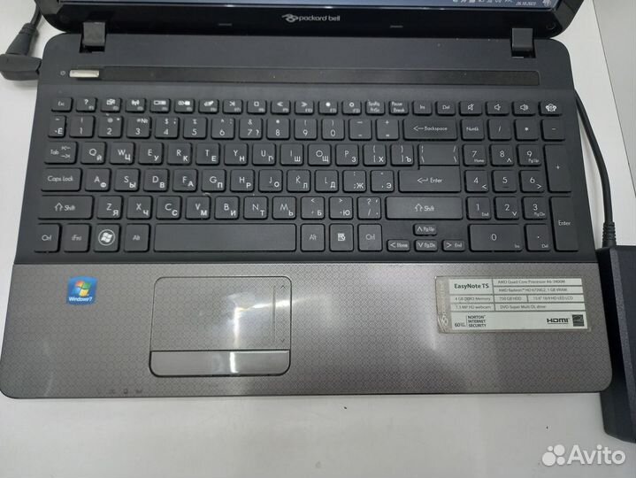 Ноутбук Packard Bell p5ws5